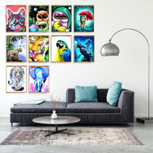 Load image into Gallery viewer, Animal 40*30CM(Canvas) Full Round Drill Diamond Painting