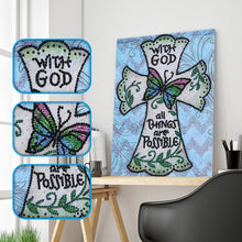 Load image into Gallery viewer, Butterfly Special Shaped Drill 30*25cm Diamond Painting