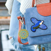 Load image into Gallery viewer, 4pcs DIY Full Special-Shaped Diamond Painting Bag Pendant Mandala Keychains