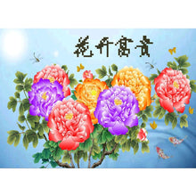 Load image into Gallery viewer, Chinese Style 40*30CM(Canvas) Full Round Drill Diamond Painting