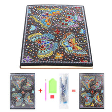 Load image into Gallery viewer, DIY Butterfly Special Shaped Diamond Painting 50 Pages A5 Notebook Notepad