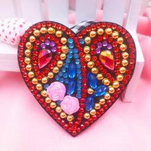 Load image into Gallery viewer, 4pcs DIY Full Drill Special Shaped Heart Diamond Painting Fridge Magnet