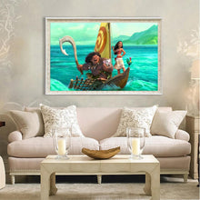 Load image into Gallery viewer, Moana 40*30 CM(Canvas)-Full Round Drill Diamond Painting