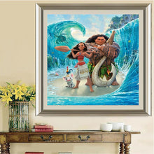Load image into Gallery viewer, Moana 40*30 CM(Canvas)-Full Round Drill Diamond Painting