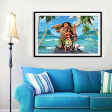 Load image into Gallery viewer, Moana 40*30 CM(Canvas)-Full Round Drill Diamond Painting