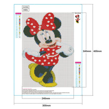 Load image into Gallery viewer, Minnie 40x30cm(canvas) full round drill diamond painting