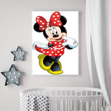 Load image into Gallery viewer, Minnie 40x30cm(canvas) full round drill diamond painting
