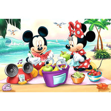 Load image into Gallery viewer, Mickey Mouse 30x40cm(canvas) full round drill diamond painting