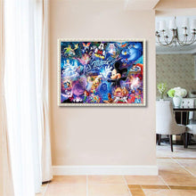 Load image into Gallery viewer, Mickey Mouse 30x40cm(canvas) full round drill diamond painting
