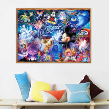 Load image into Gallery viewer, Mickey Mouse 30x40cm(canvas) full round drill diamond painting