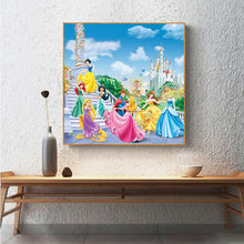 Load image into Gallery viewer, Snow White 30x40cm(canvas) full round drill diamond painting