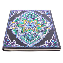 Load image into Gallery viewer, DIY Mandala Special Shaped Diamond Painting 50 Pages A5 Notebook Sketchbook