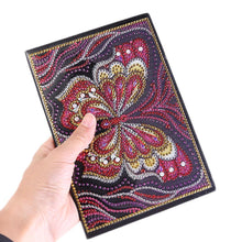 Load image into Gallery viewer, DIY Butterfly Special Shaped Diamond Painting 50 Pages A5 Sketchbook Gifts