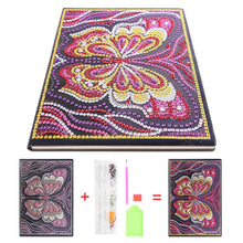 Load image into Gallery viewer, DIY Butterfly Special Shaped Diamond Painting 50 Pages A5 Sketchbook Gifts