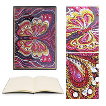 Load image into Gallery viewer, DIY Butterfly Special Shaped Diamond Painting 50 Pages A5 Sketchbook Gifts