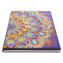 Load image into Gallery viewer, DIY Mandala Special Shaped Diamond Painting 50 Pages Notepad A5 Sketchbook