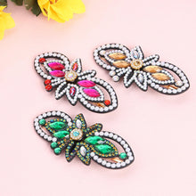 Load image into Gallery viewer, 3pcs Girls DIY Diamond Hair Clip Butterfly Hollow Hairpin Elegant Barrettes