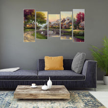Load image into Gallery viewer, 5Pcs 95*45CM(Canvas) Full Round Drill Diamond Painting