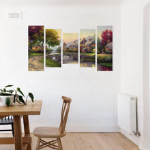 Load image into Gallery viewer, 5Pcs 95*45CM(Canvas) Full Round Drill Diamond Painting