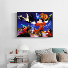 Load image into Gallery viewer, Mickey Mouse 30*40 CM(Canvas)-Full Round Drill Diamond Painting