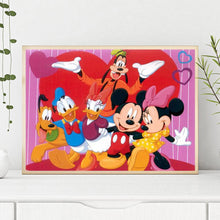 Load image into Gallery viewer, Mickey Mouse 30*40 CM(Canvas)-Full Round Drill Diamond Painting