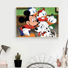 Load image into Gallery viewer, Mickey Mouse 30*40 CM(Canvas)-Full Round Drill Diamond Painting