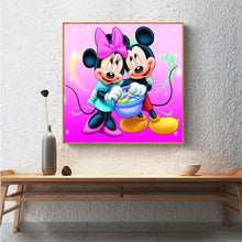 Load image into Gallery viewer, Mickey Mouse 30*40 CM(Canvas)-Full Round Drill Diamond Painting