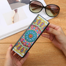 Load image into Gallery viewer, DIY Diamond Painting Eye Glasses Box Travel Leather Sunglasses Storage Case
