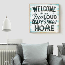 Load image into Gallery viewer, Words 30*30CM(Canvas) Full Round Drill Diamond Painting
