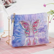 Load image into Gallery viewer, DIY Butterfly Special Shaped Diamond Painting Leather Chain Shoulder Bags