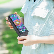 Load image into Gallery viewer, DIY Diamond Painting Leather Eye Glasses Box Travel Sunglasses Storage Case