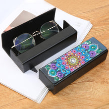 Load image into Gallery viewer, DIY Diamond Painting Leather Eye Glasses Box Travel Sunglasses Storage Case
