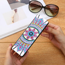 Load image into Gallery viewer, DIY Diamond Painting Leather Eyeglasses Storage Box Case Sunglasses Holder