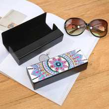 Load image into Gallery viewer, DIY Diamond Painting Leather Eyeglasses Storage Box Case Sunglasses Holder
