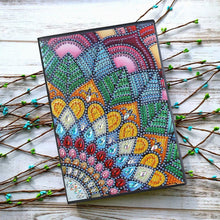 Load image into Gallery viewer, DIY Colorful Special Shaped Diamond Painting 50 Page A5 Sketchbook Notebook