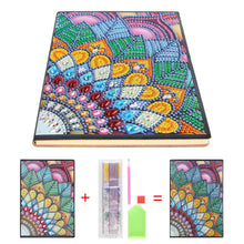 Load image into Gallery viewer, DIY Colorful Special Shaped Diamond Painting 50 Page A5 Sketchbook Notebook