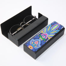 Load image into Gallery viewer, DIY Diamond Painting Leather Eyeglasses Storage Box Case Sunglasses Holder