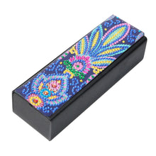 Load image into Gallery viewer, DIY Diamond Painting Leather Eyeglasses Storage Box Case Sunglasses Holder