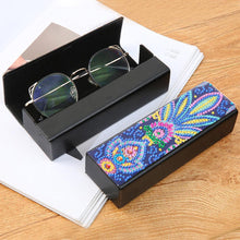 Load image into Gallery viewer, DIY Diamond Painting Leather Eyeglasses Storage Box Case Sunglasses Holder