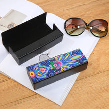 Load image into Gallery viewer, DIY Diamond Painting Leather Eyeglasses Storage Box Case Sunglasses Holder