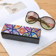 Load image into Gallery viewer, DIY Diamond Painting Sunglasses Case Portable Leather Glasses Storage Box