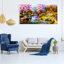 Load image into Gallery viewer, Scenery 100*55CM(Canvas) Full Round Drill Diamond Painting