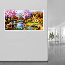 Load image into Gallery viewer, Scenery 100*55CM(Canvas) Full Round Drill Diamond Painting