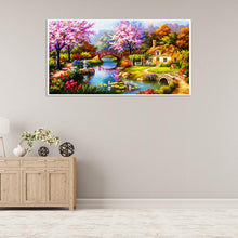 Load image into Gallery viewer, Scenery 100*55CM(Canvas) Full Round Drill Diamond Painting