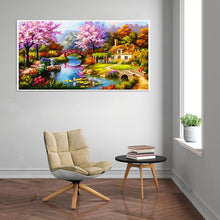 Load image into Gallery viewer, Scenery 100*55CM(Canvas) Full Round Drill Diamond Painting