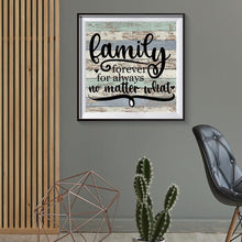 Load image into Gallery viewer, Family 30*30CM(Canvas) Full Round Drill Diamond Painting