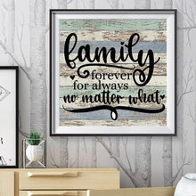Load image into Gallery viewer, Family 30*30CM(Canvas) Full Round Drill Diamond Painting