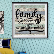 Load image into Gallery viewer, Family 30*30CM(Canvas) Full Round Drill Diamond Painting
