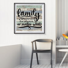 Load image into Gallery viewer, Family 30*30CM(Canvas) Full Round Drill Diamond Painting