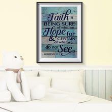 Load image into Gallery viewer, Letter 40*30CM(Canvas) Full Round Drill Diamond Painting